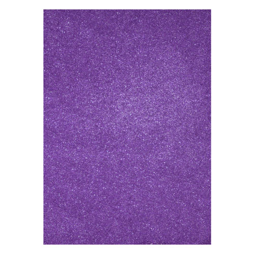 50888 Sullivans A3 Glitter Foam Sheet - 1.5mm Thick - Purple