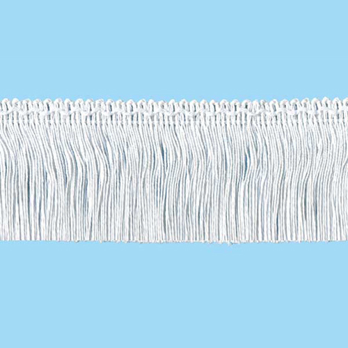 51102 Fringe Cut 75mm White