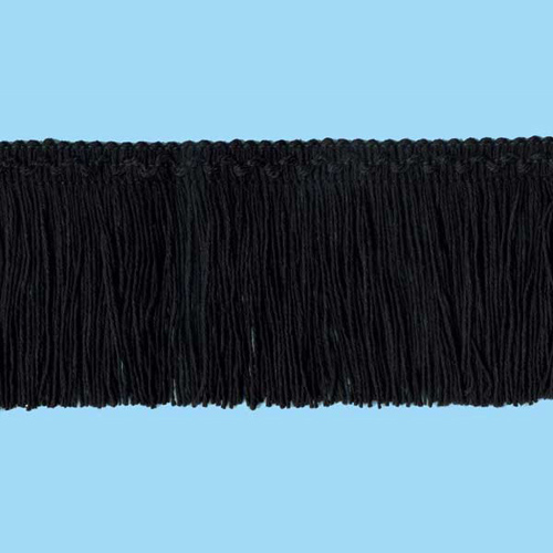 51103 Fringe Cut 75mm Black