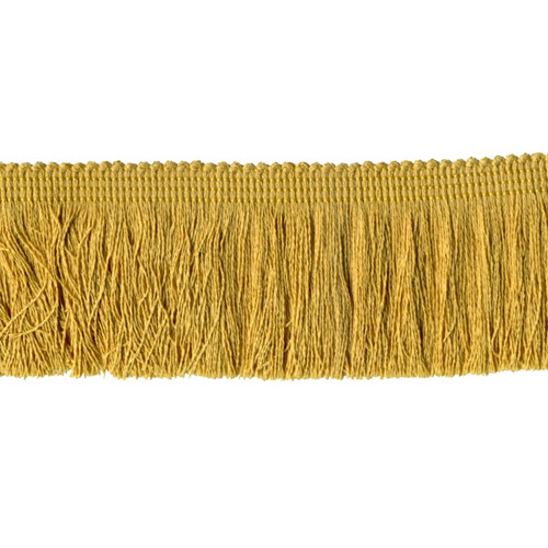 51132 Fringe Cut 50mm Mustard