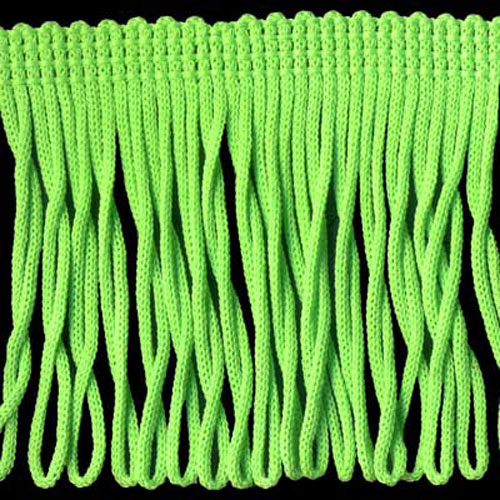 51140 Fringe Looped 300mm Fluro Green