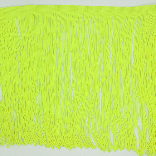 51257 Fringe Looped 300mm Fluro Yellow