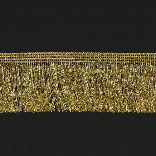 51330 Fringe Lurex 50mm Gold