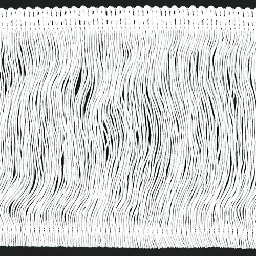 51336 Fringe Cut 150mm White