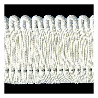 51343 Fringe Ruche 35mm Cream