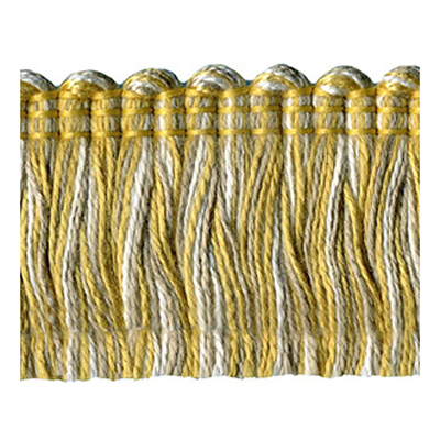 51345 Fringe Ruche 35mm Natural Beige Gold