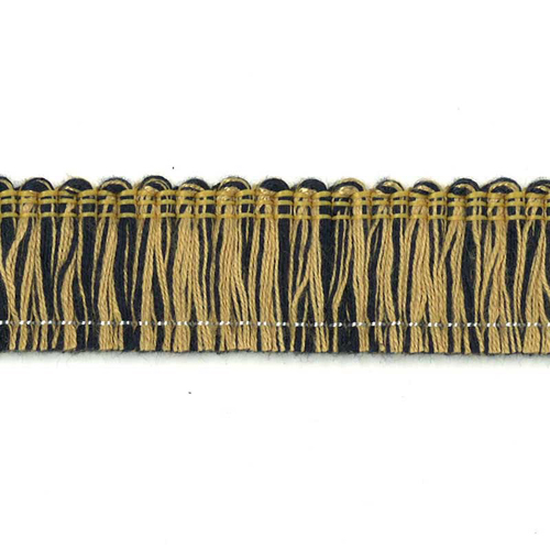 51348 Fringe Ruche 35mm Navy Ginger