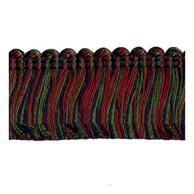 51360 Fringe Ruche 35mm Bottle Maroon Navy