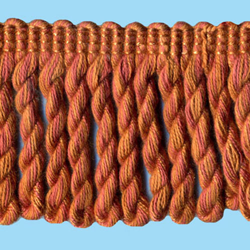 51373 Fringe Bullion 60mm Rust Brick