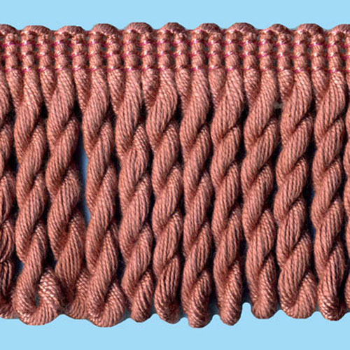 51374 Fringe Bullion 60mm Dusty Pink