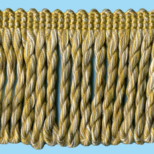 51389 Fringe Bullion 98mm Natural Beige Gold