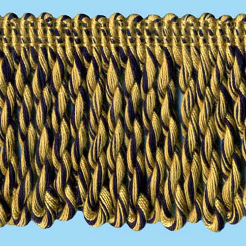 51392 Fringe Bullion 98mm Navy Ginger