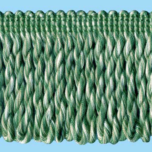 51401 Fringe Bullion 98mm Green Beige Cream