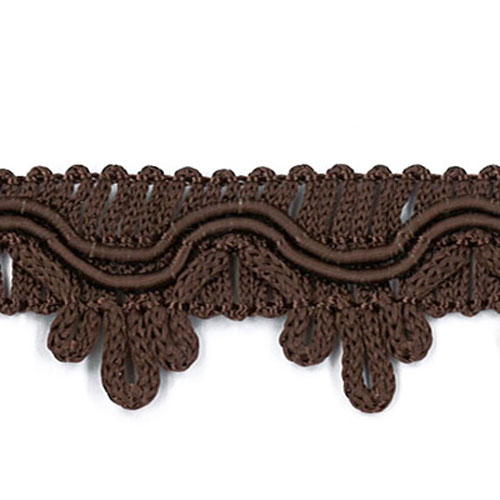 51454 Braid Looped 23mm Brown