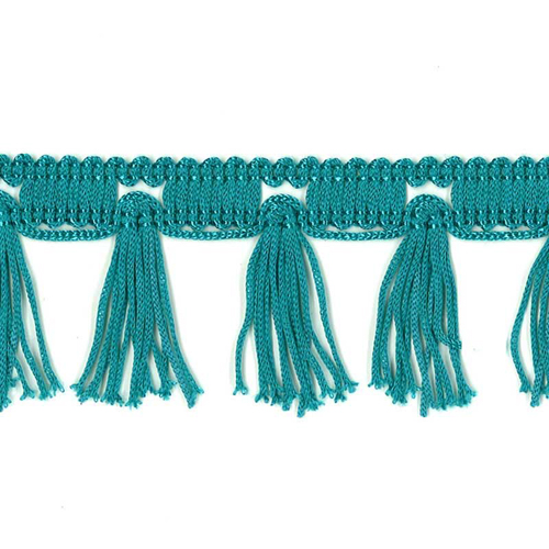 51481 Fringe Tassel 50mm Peacock