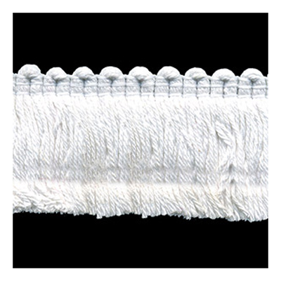 51508 Fringe Ruche White