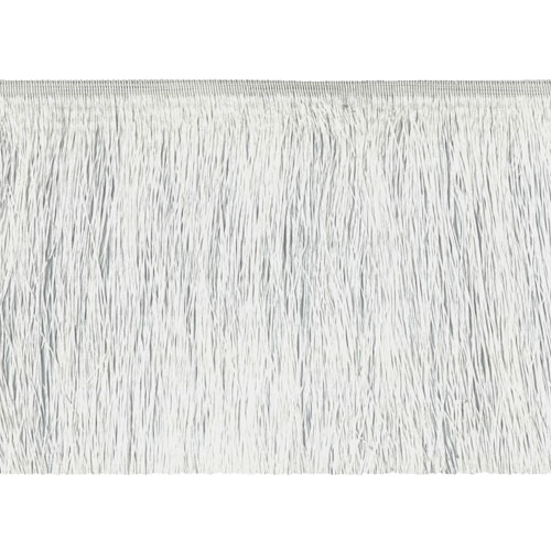 51528 Fringe Raffia 300mm Gloss White