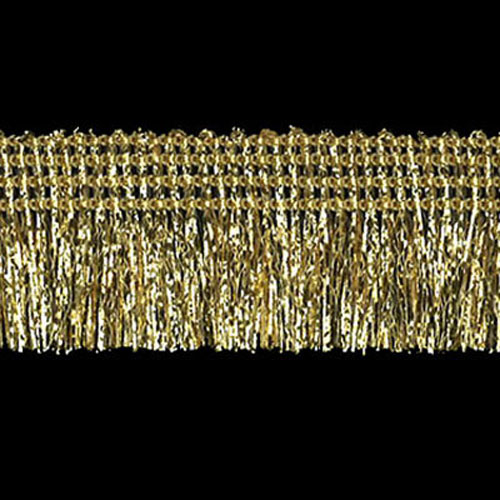 51540 Fringe Lurex 25mm Gold