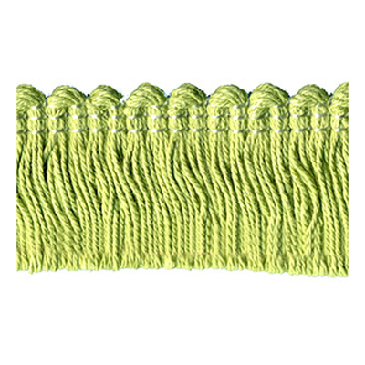 51568 Fringe Ruche 35mm Pistachio Green