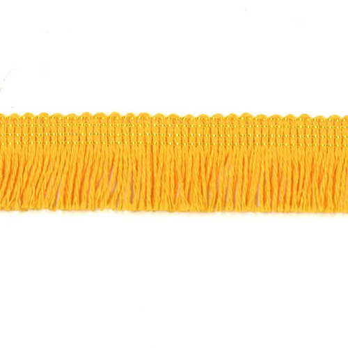 51580 Fringe Cut 25mm Gold