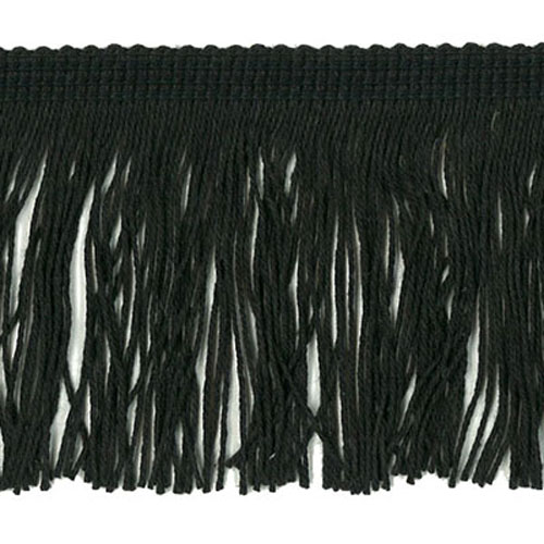 51592 Fringe Cut 75mm Black