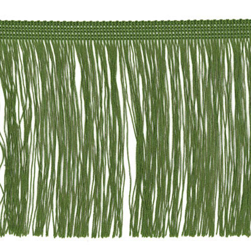 51626 Fringe Cut 150mm Olive