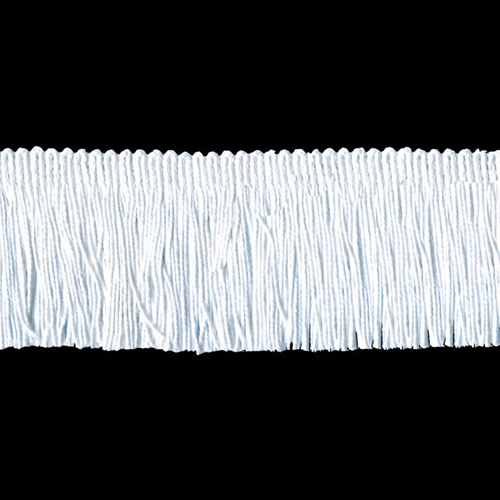 51627 Fringe Cut 50mm White