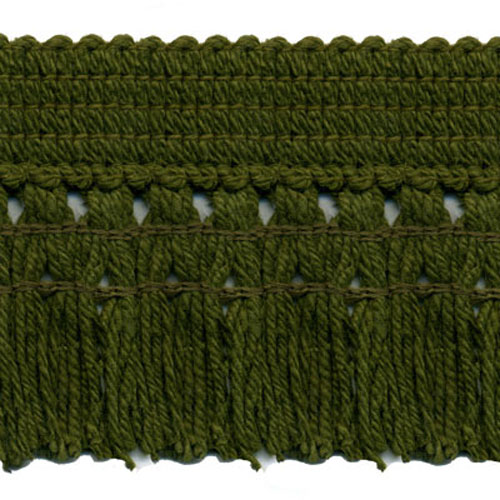 51638 Fringe Carpet 75mm Khaki