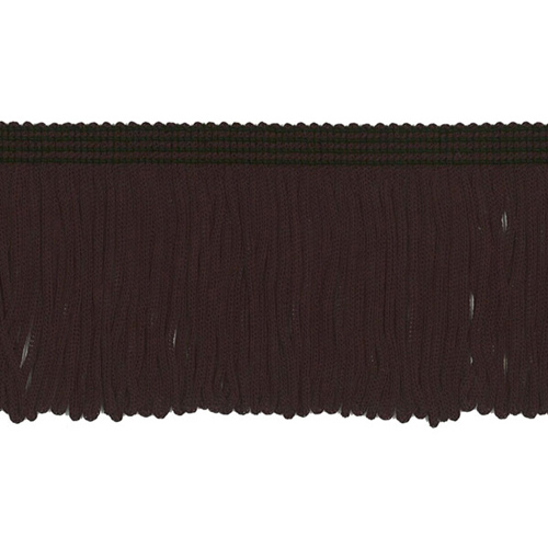 51646 Fringe Looped Stretch 70mm Black