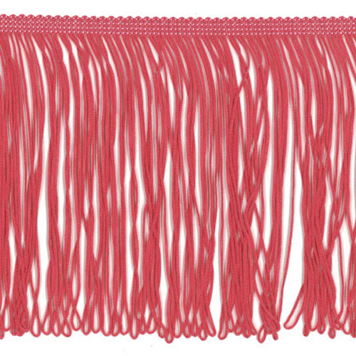51676 Fringe Looped 150mm Coral