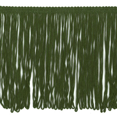 51682 Fringe Looped 150mm Olive