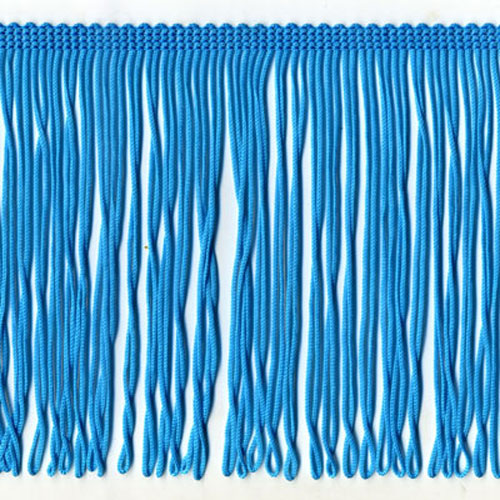 51684 Fringe Looped 150mm Aqua