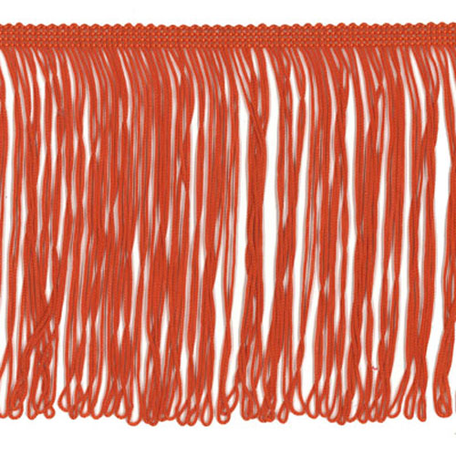 51685 Fringe Looped 150mm Orange
