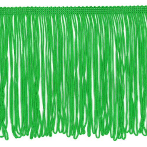 51687 Fringe Looped 150mm Electric Green