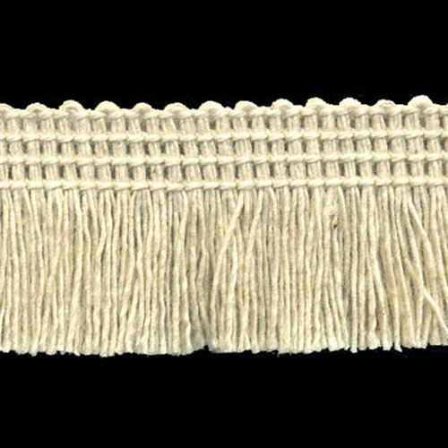 51697 Fringe Cut 25mm Natural