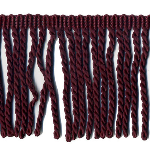 51815 Fringe Bullion 100mm Burgundy