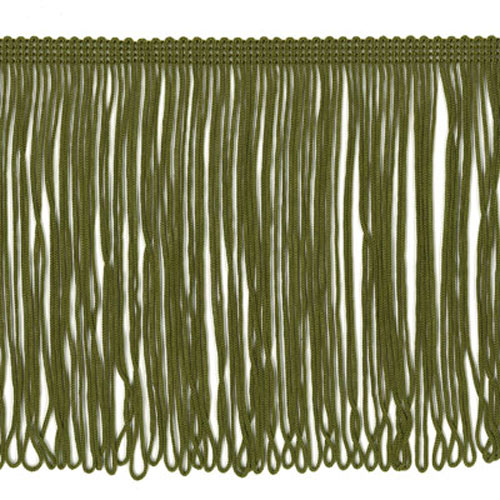 51819 Fringe Looped 150mm Moss