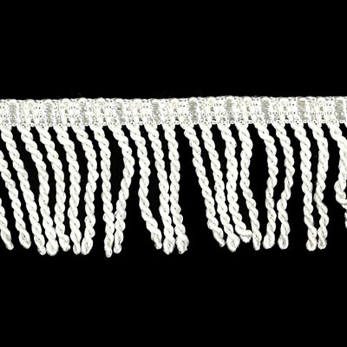 51830 Fringe Bullion 35mm Bridal White
