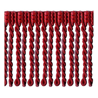 51874 Fringe Bullion 45mm Claret
