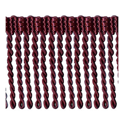 51875 Fringe Bullion 45mm Burgundy