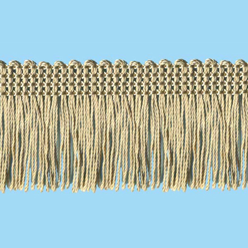 51956 Fringe Cut 25mm Beige