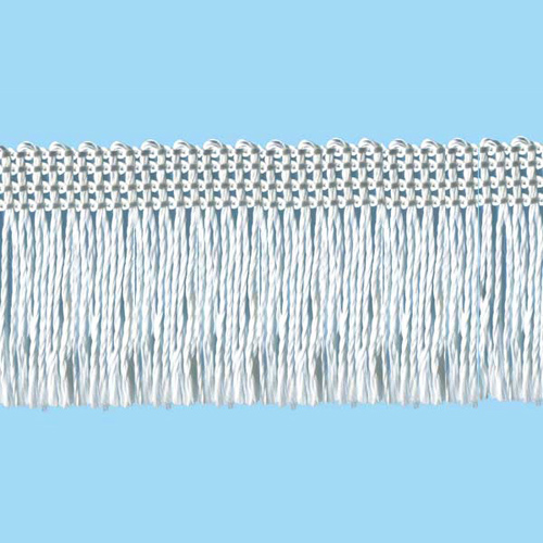 52102 Fringe Cut 150mm Bridal White