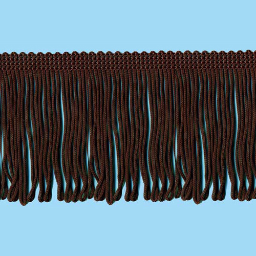 52227 Fringe Looped 45mm Brown