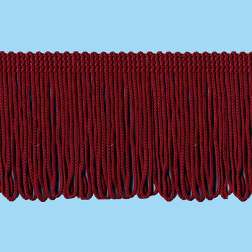 52234 Fringe Looped 45mm Claret