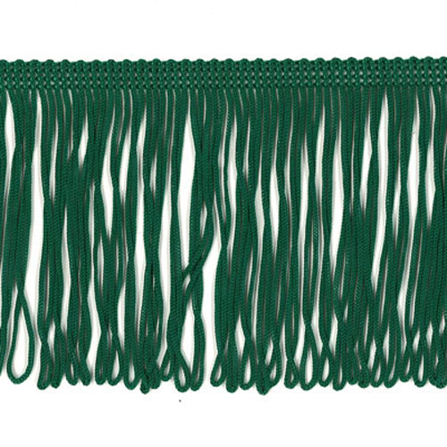 52333 Fringe Looped 100mm Hunter Green