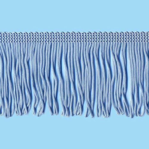 52455 Fringe Looped 300mm Blue