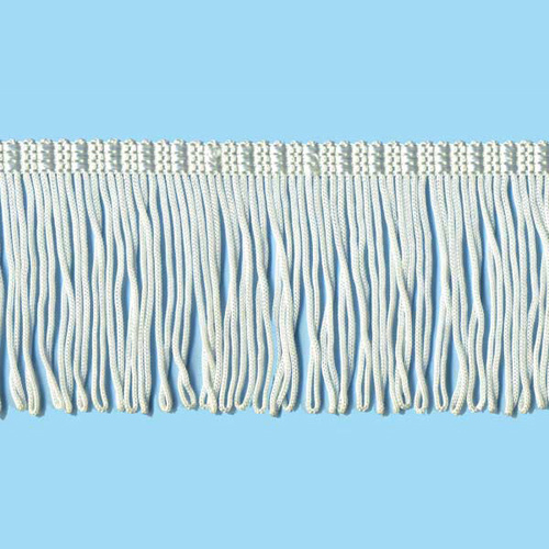 52461 Fringe Looped 25mm Cream