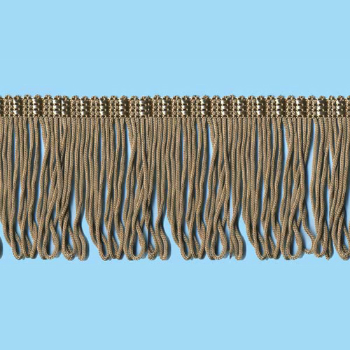 52466 Fringe Looped 25mm Beige