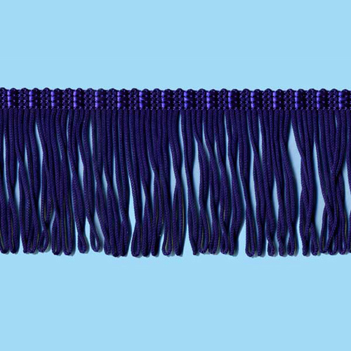 52477 Fringe Looped 25mm Purple