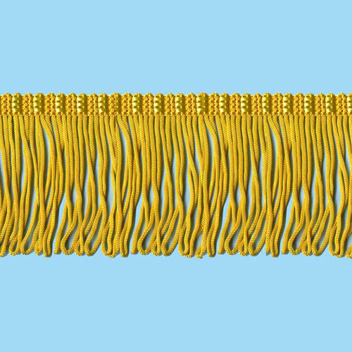 52478 Fringe Looped 25mm Sunflower